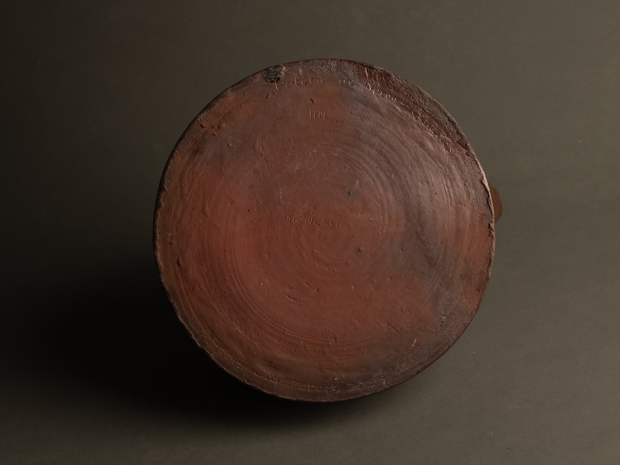 Cruche à boulanger de Jean et Geneviève Dubost, France (1966)..Baker's jug by Jean and Geneviève Dubost, France (1966)