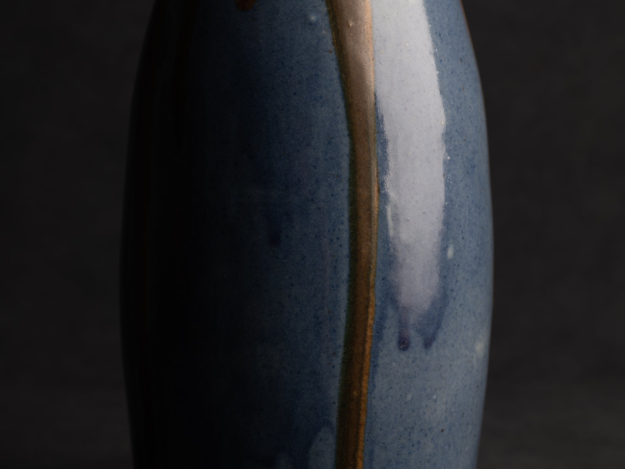 Important vase en grès de Léon Pointu, Atelier Pointu, France (vers 1930)..School of Carriès Large stoneware vase by Léon Pointu, Atelier Pointu, France (circa 1930)