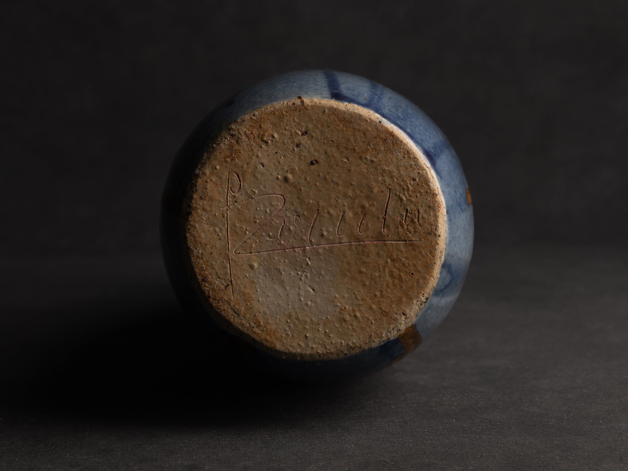 Important vase en grès de Léon Pointu, Atelier Pointu, France (vers 1930)..School of Carriès Large stoneware vase by Léon Pointu, Atelier Pointu, France (circa 1930)
