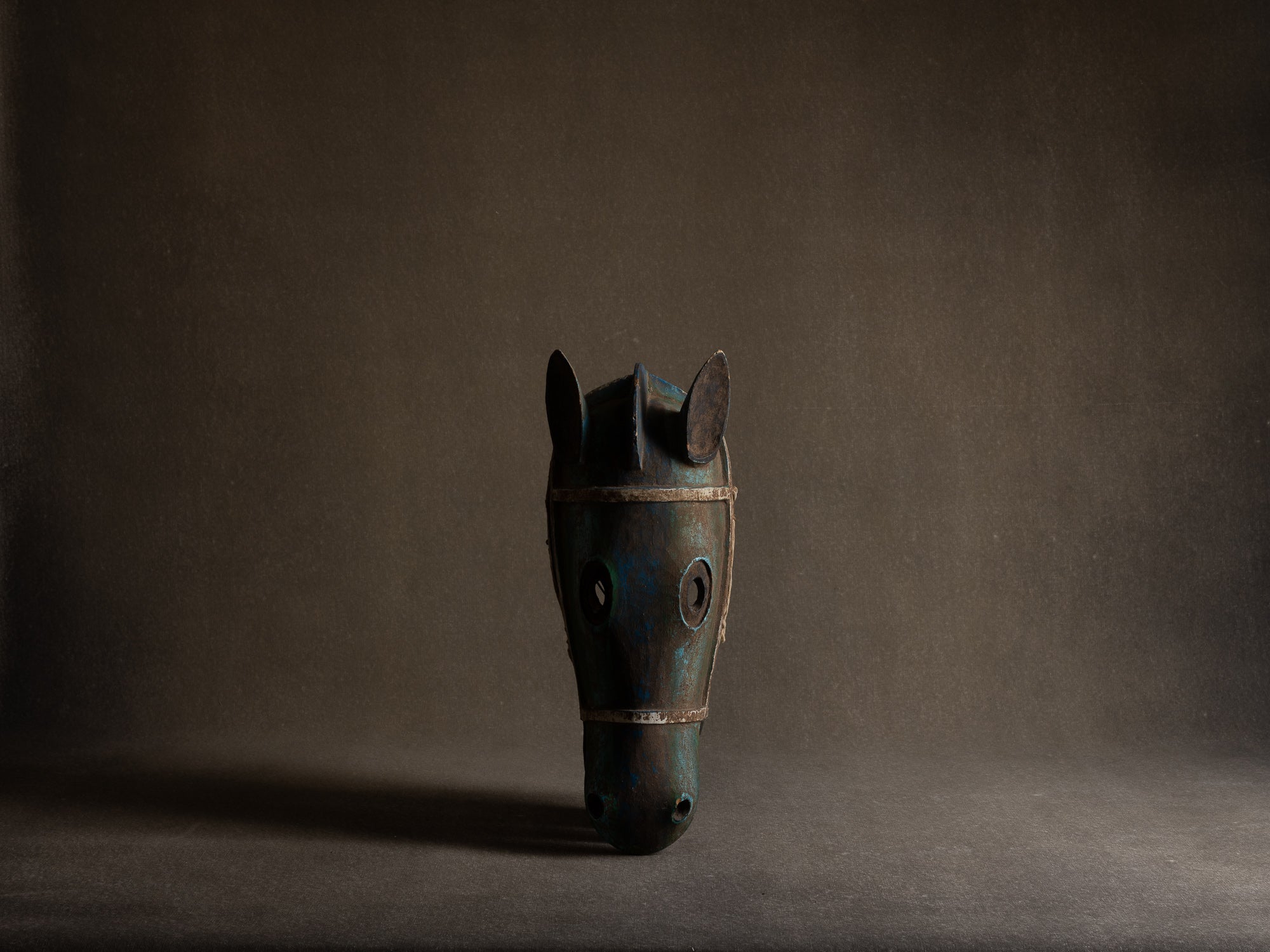 Masque rituel cheval‑antilope Bozo, Mali (deuxième partie du XXe siècle)..Ritual horse‑antelope Bozo mask, Mali (second half of the 20th century)