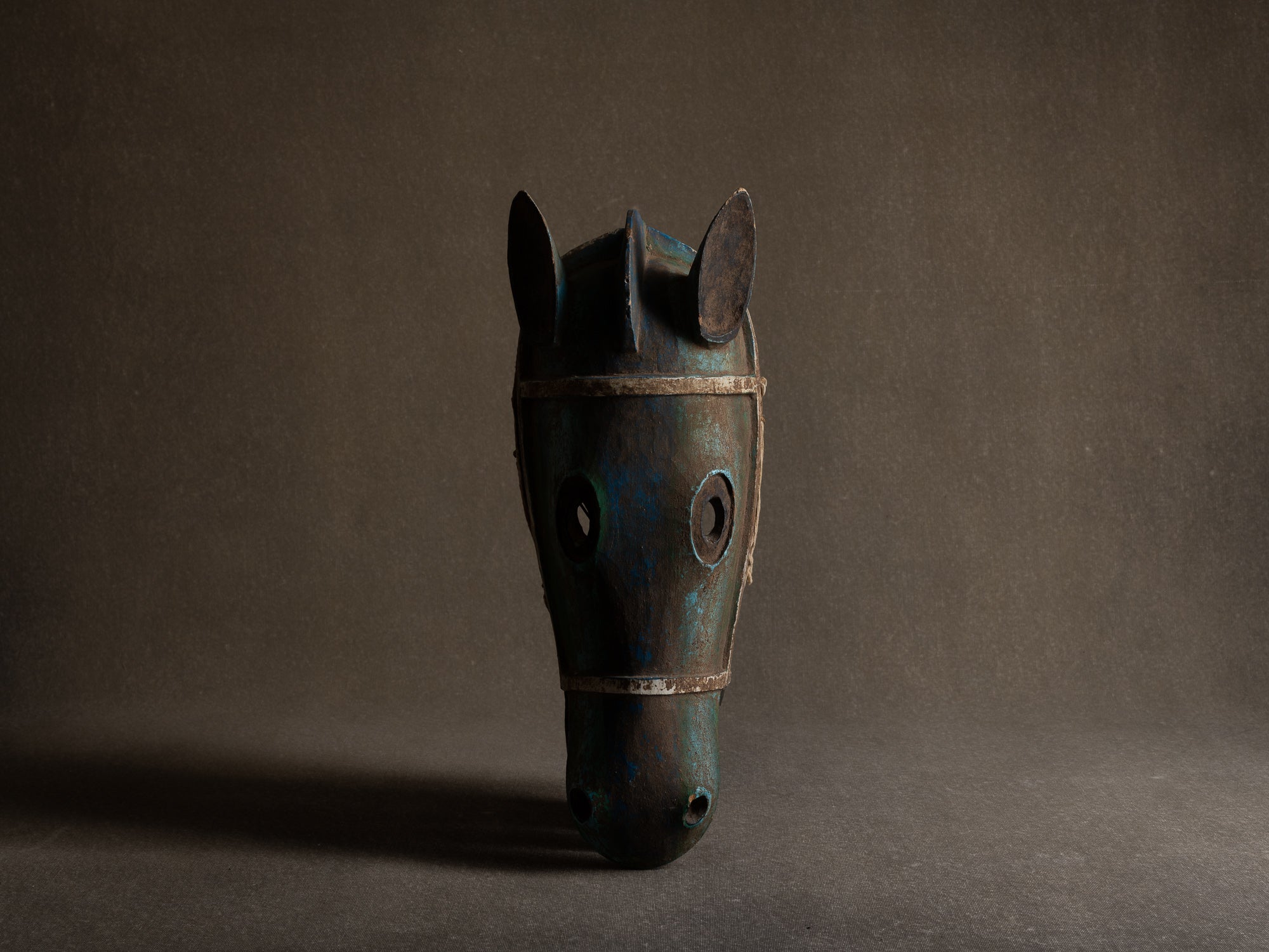 Masque rituel cheval‑antilope Bozo, Mali (deuxième partie du XXe siècle)..Ritual horse‑antelope Bozo mask, Mali (second half of the 20th century)