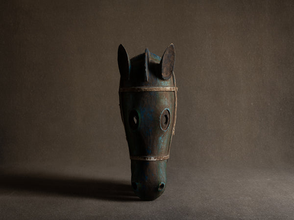 Masque rituel cheval‑antilope Bozo, Mali (deuxième partie du XXe siècle)..Ritual horse‑antelope Bozo mask, Mali (second half of the 20th century)