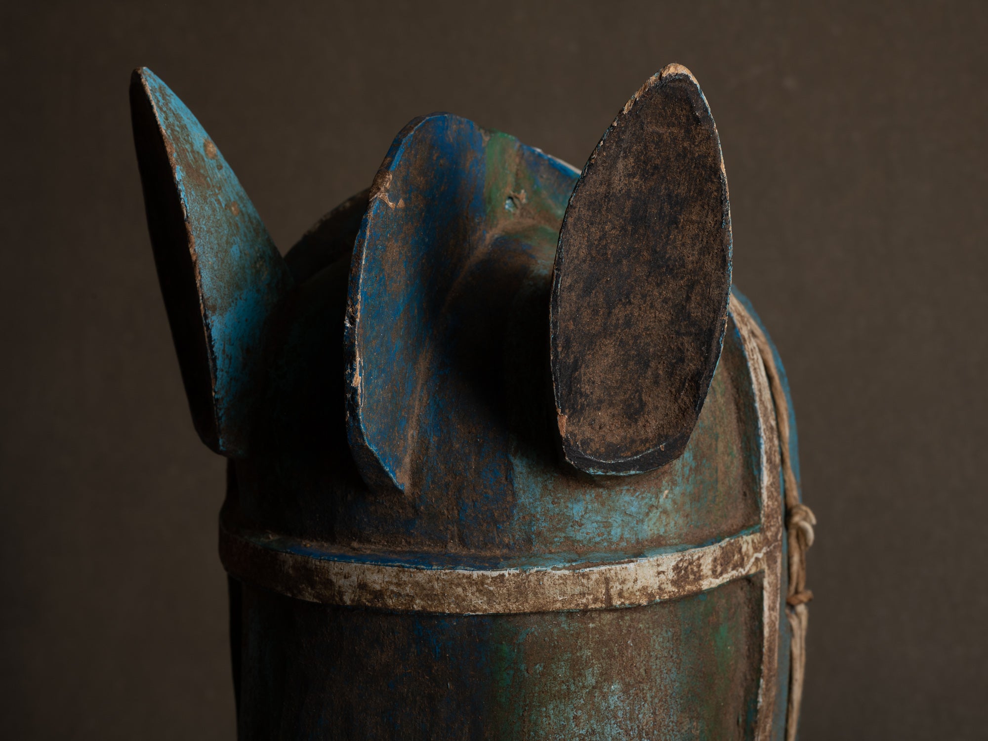 Masque rituel cheval‑antilope Bozo, Mali (deuxième partie du XXe siècle)..Ritual horse‑antelope Bozo mask, Mali (second half of the 20th century)