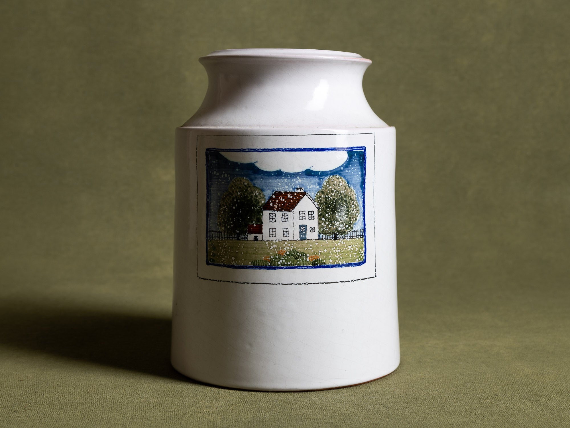 Vase‑Pot de Claude et Slavik Palley, France (vers 1970)..Pot by Claude & Slavik Palley, France (circa 1970)