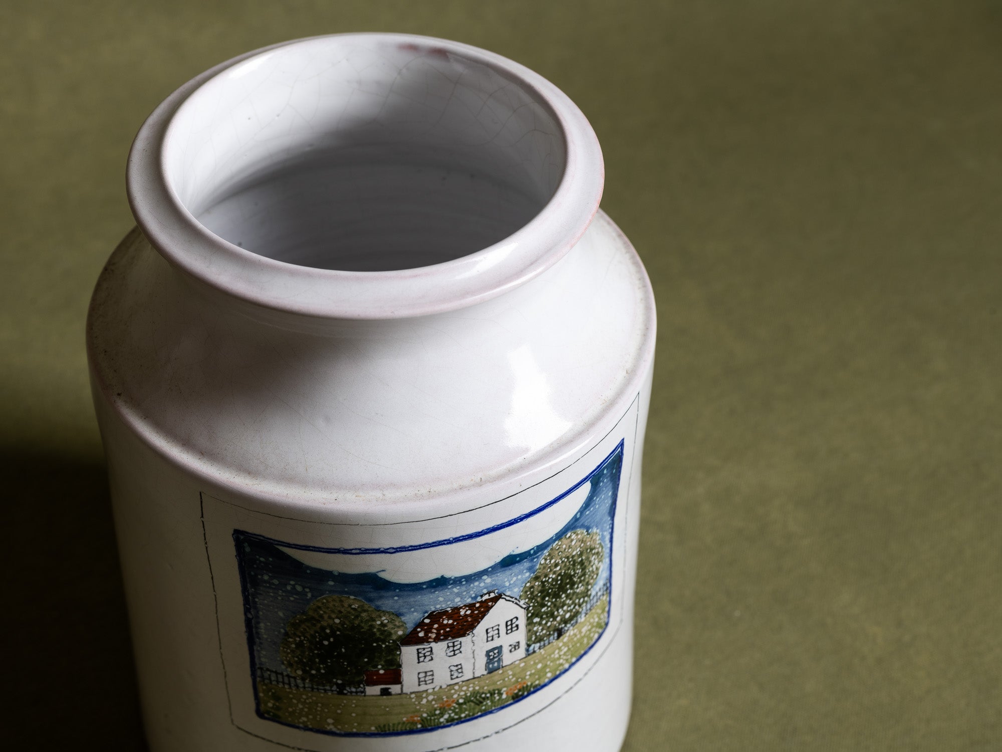 Vase‑Pot de Claude et Slavik Palley, France (vers 1970)..Pot by Claude & Slavik Palley, France (circa 1970)