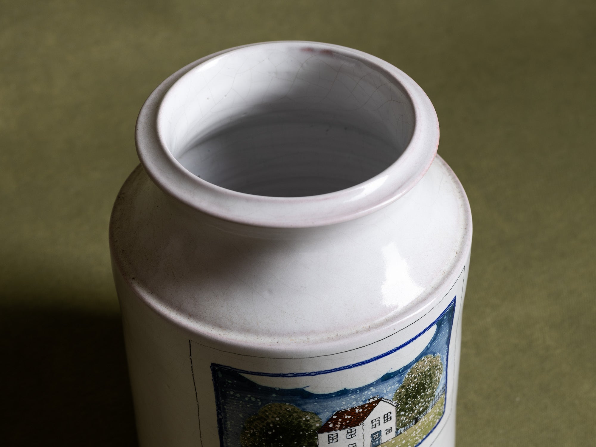 Vase‑Pot de Claude et Slavik Palley, France (vers 1970)..Pot by Claude & Slavik Palley, France (circa 1970)