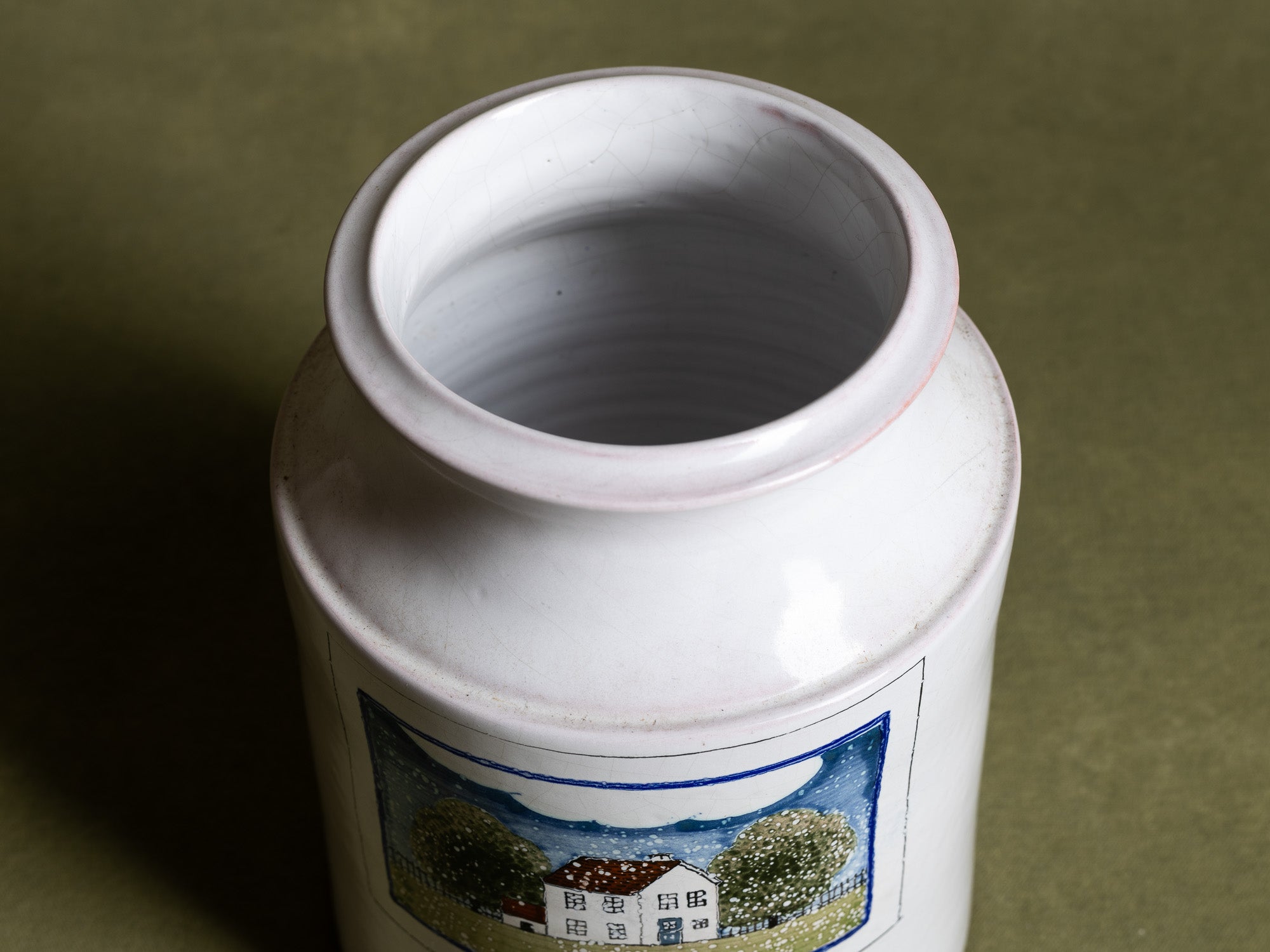 Vase‑Pot de Claude et Slavik Palley, France (vers 1970)..Pot by Claude & Slavik Palley, France (circa 1970)