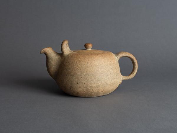 Grande théière par Nils Kähler pour Kähler keramik, Danemark (vers 1945)..Teapot by Nils Kähler for Kähler keramik, Denmark (circa 1945)