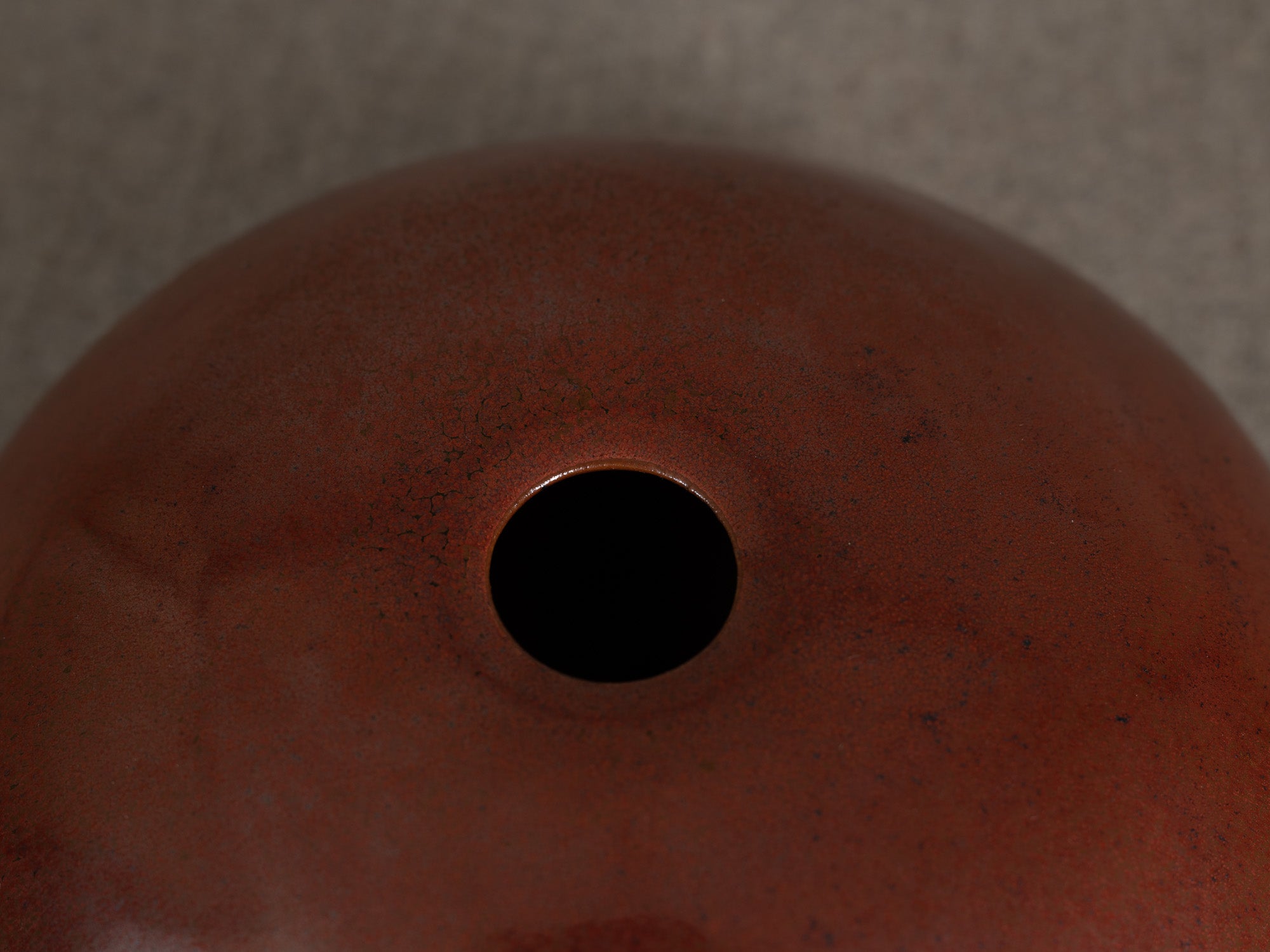 Rare vase soucoupe de Jacques Lacheny, France (1977)..Rare U.F.O vase by Jacques Lacheny, France (1977)