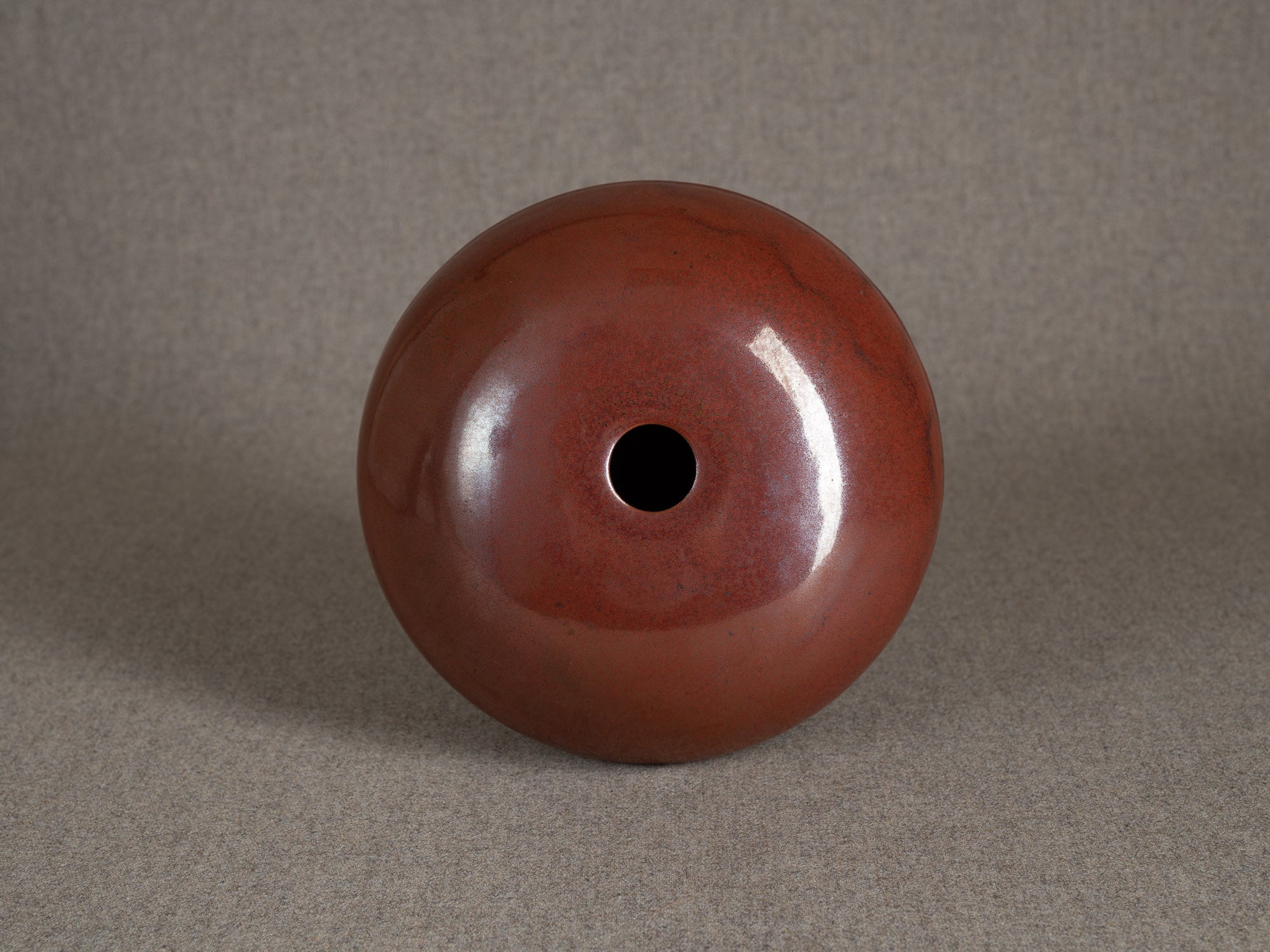 Rare vase soucoupe de Jacques Lacheny, France (1977)..Rare U.F.O vase by Jacques Lacheny, France (1977)