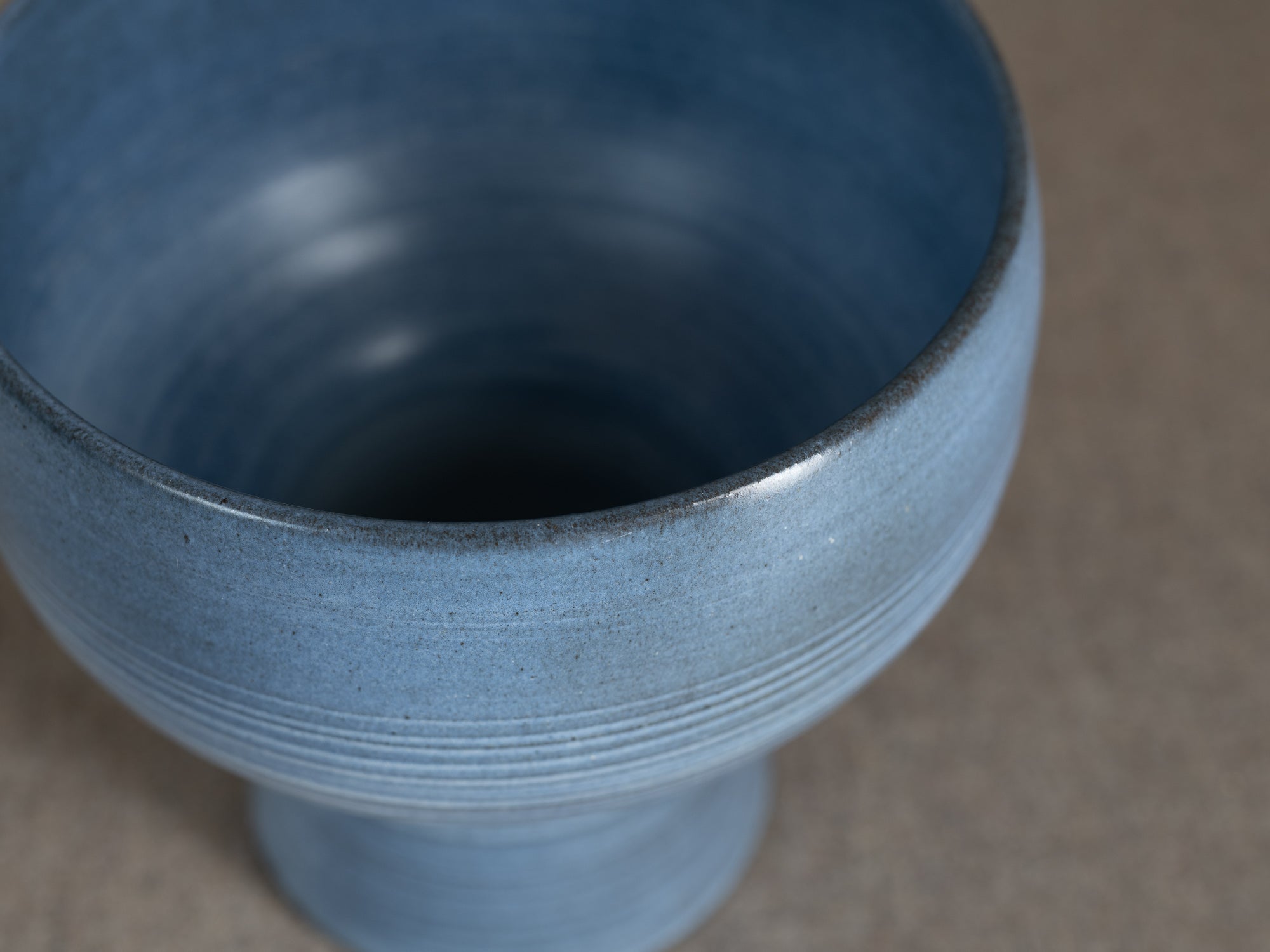 Coupe calice de Jacques Stahli, France (vers 1960)..Chalice bowl by Jacques Stahli, France (circa 1960)