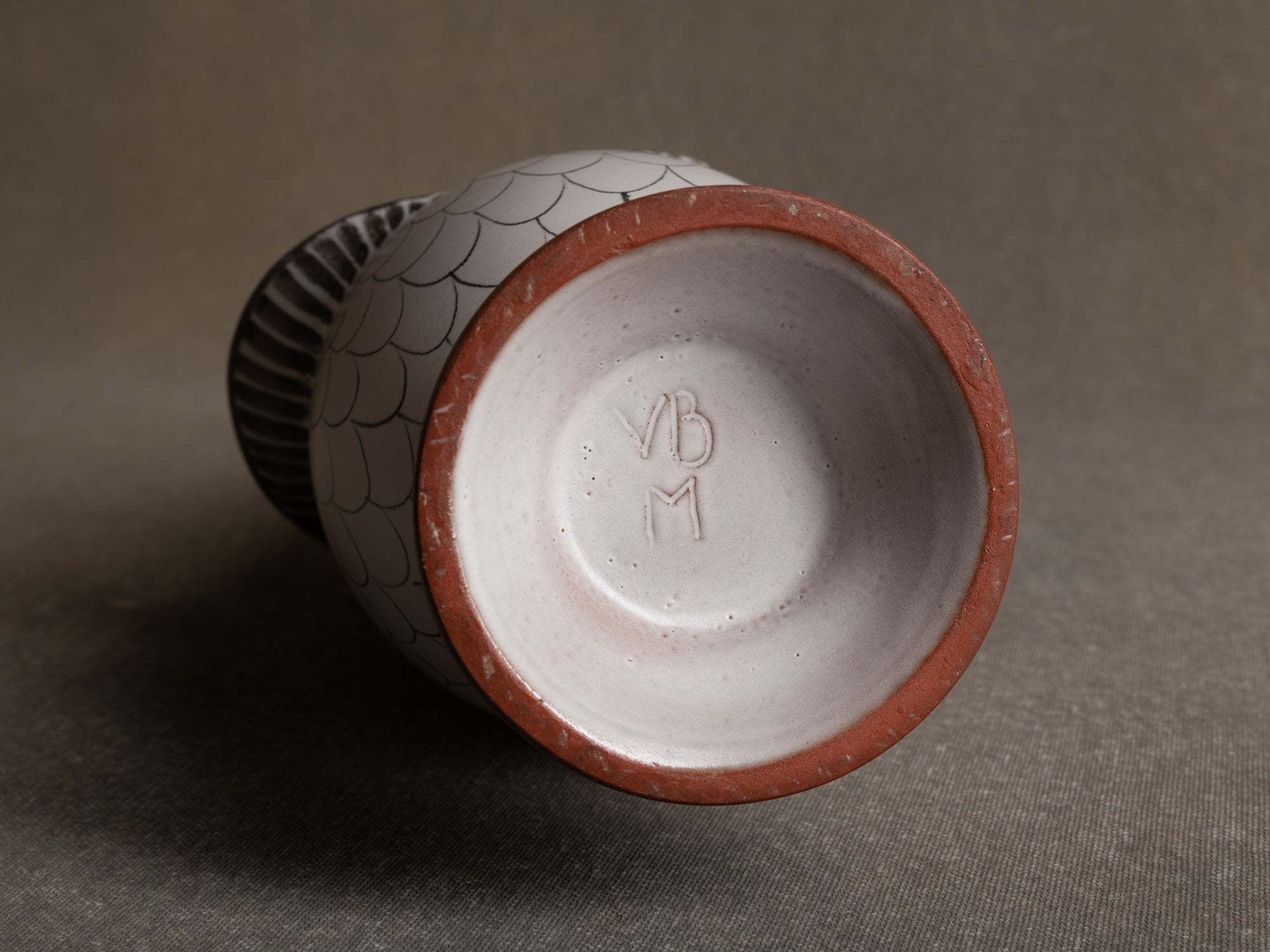 Vase-Sculpture oiseau en faïence par Maria Kohler pour Villeroy & Boch, Allemagne (années 1950)..Vase-Sculpture bird in earthenware by Maria Kohler for Villeroy & Boch, Germany (1950s)