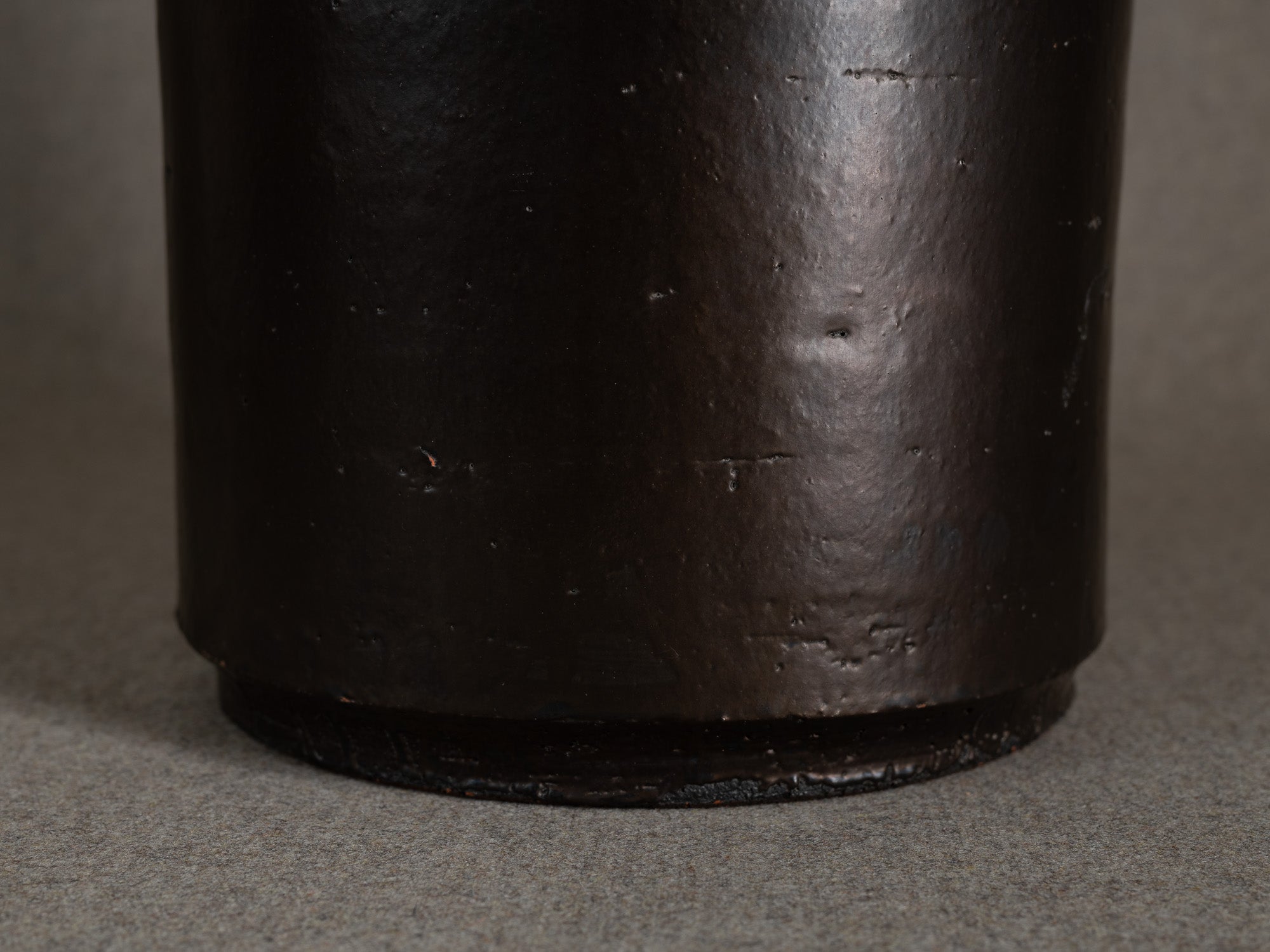 Important vase de sol par Perignem, Belgique (vers 1962-65)..Huge floor Vase by Perignem, Belgium (circa 1962-65)