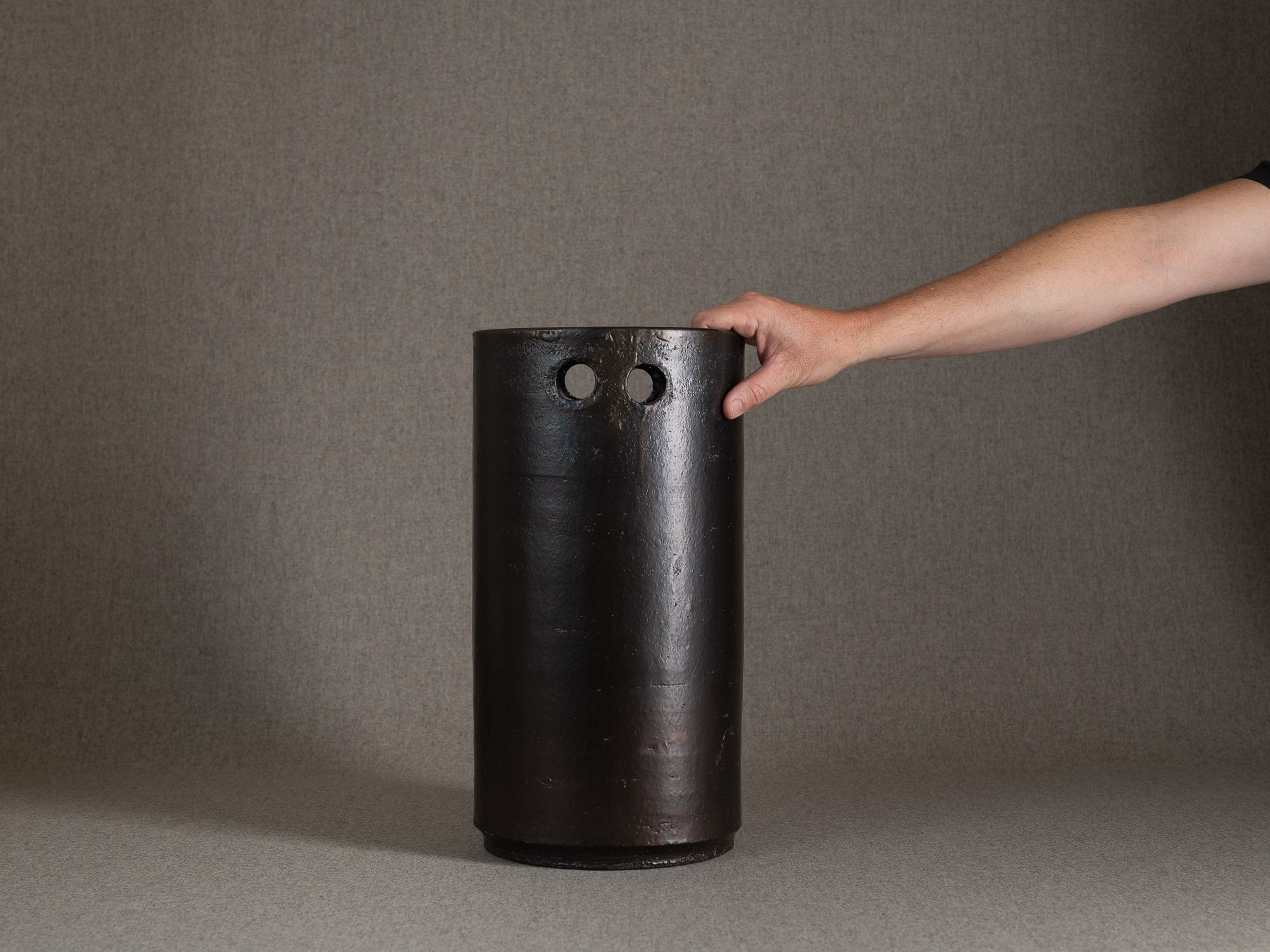 Important vase de sol par Perignem, Belgique (vers 1962-65)..Huge floor Vase by Perignem, Belgium (circa 1962-65)