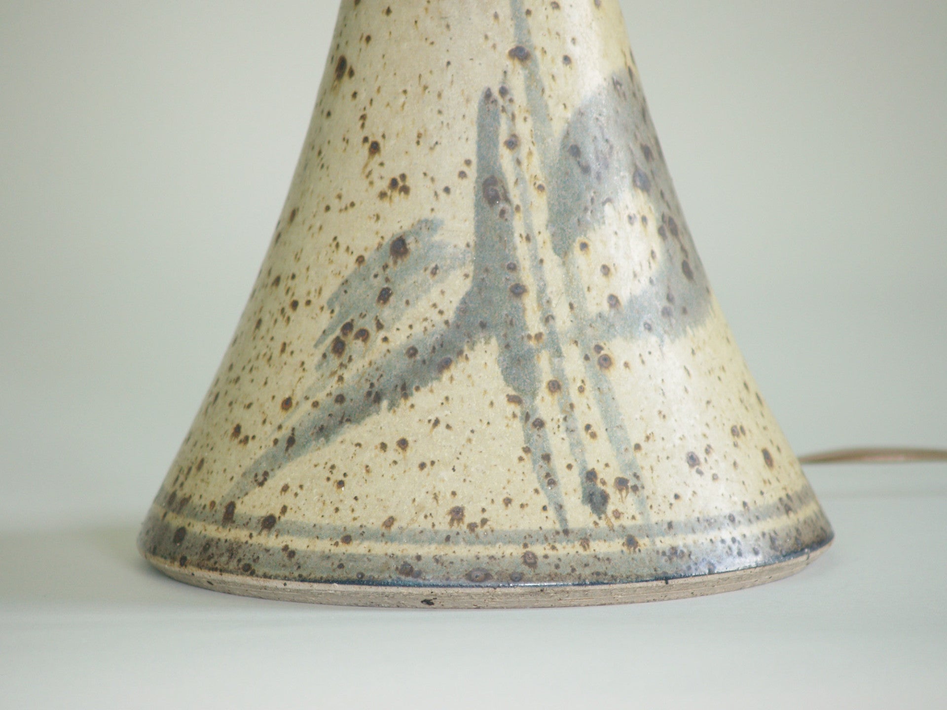 Lampe de Noomi Backhausen pour Søholm Stentoj, Danemark (vers 1968)..Noomi Backhausen lamp for Søholm Stentoj, Denmark (circa 1968)