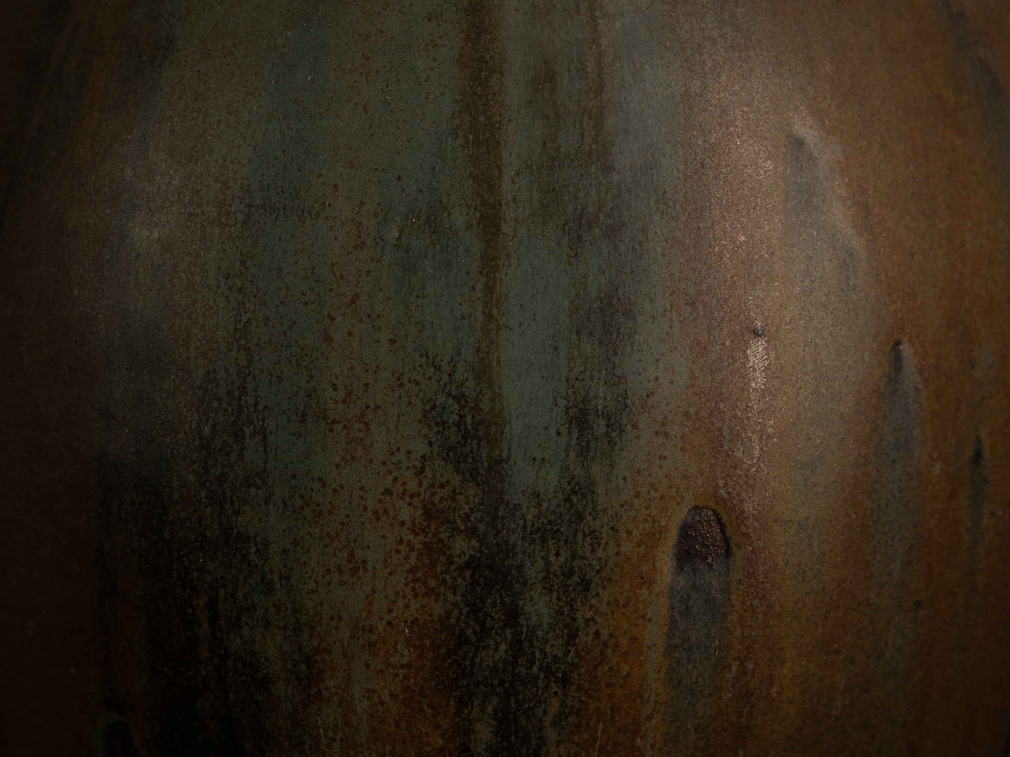 Remarquable vase en grès japoniste de Nils de Barck à Saint‑Amand‑en‑Puisaye, France (vers 1895-1900)..Oustanding Carriès school japonisme stoneware vase by Nils de Barck in Puisaye, France (circa 1895-1900)