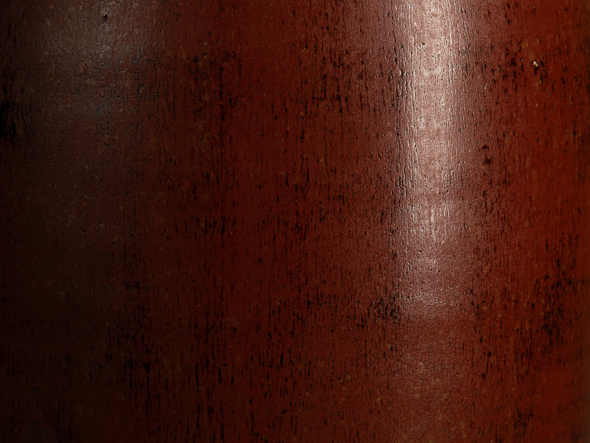 Important vase en grès tenmoku de Patrice Rouby à Souspierre, France (1978)..Important tenmoku stoneware vase by Patrice Rouby in Souspierre, France (1978)