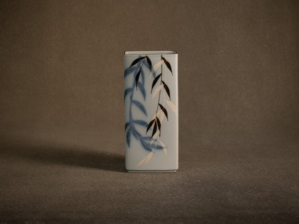Vase "duet" en porcelaine de Ivan Weiss pour Royal Copenhagen, Danemark (vers 1985).."Duet" porcelain vase by Ivan Weiss for Royal Copenhagen, Denmark (circa 1985)