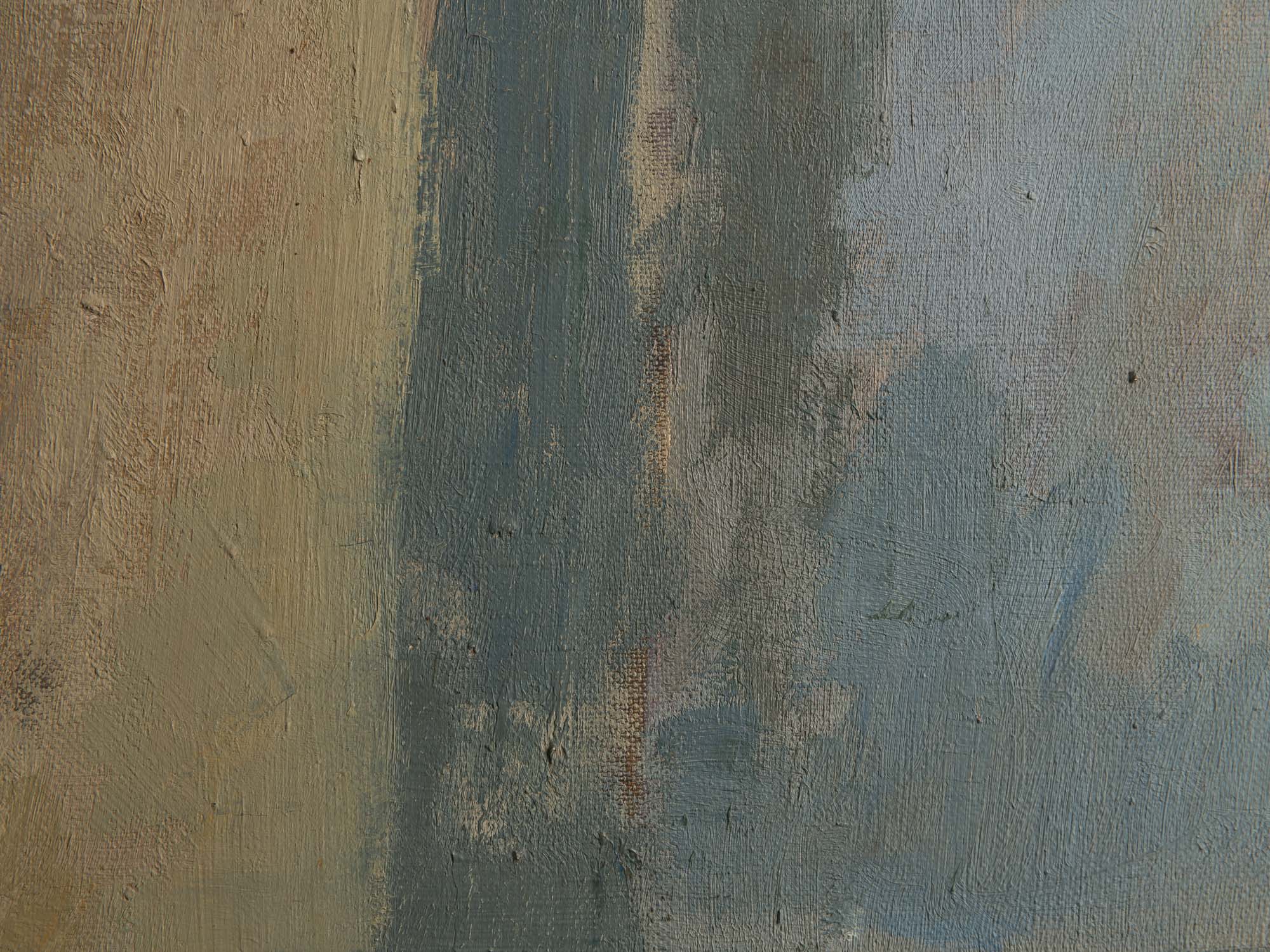 Vie silencieuse, huile sur toile de Claude Foënet, France (1965)..Silent life, oil on canvas by Claude Foënet, France (1965)
