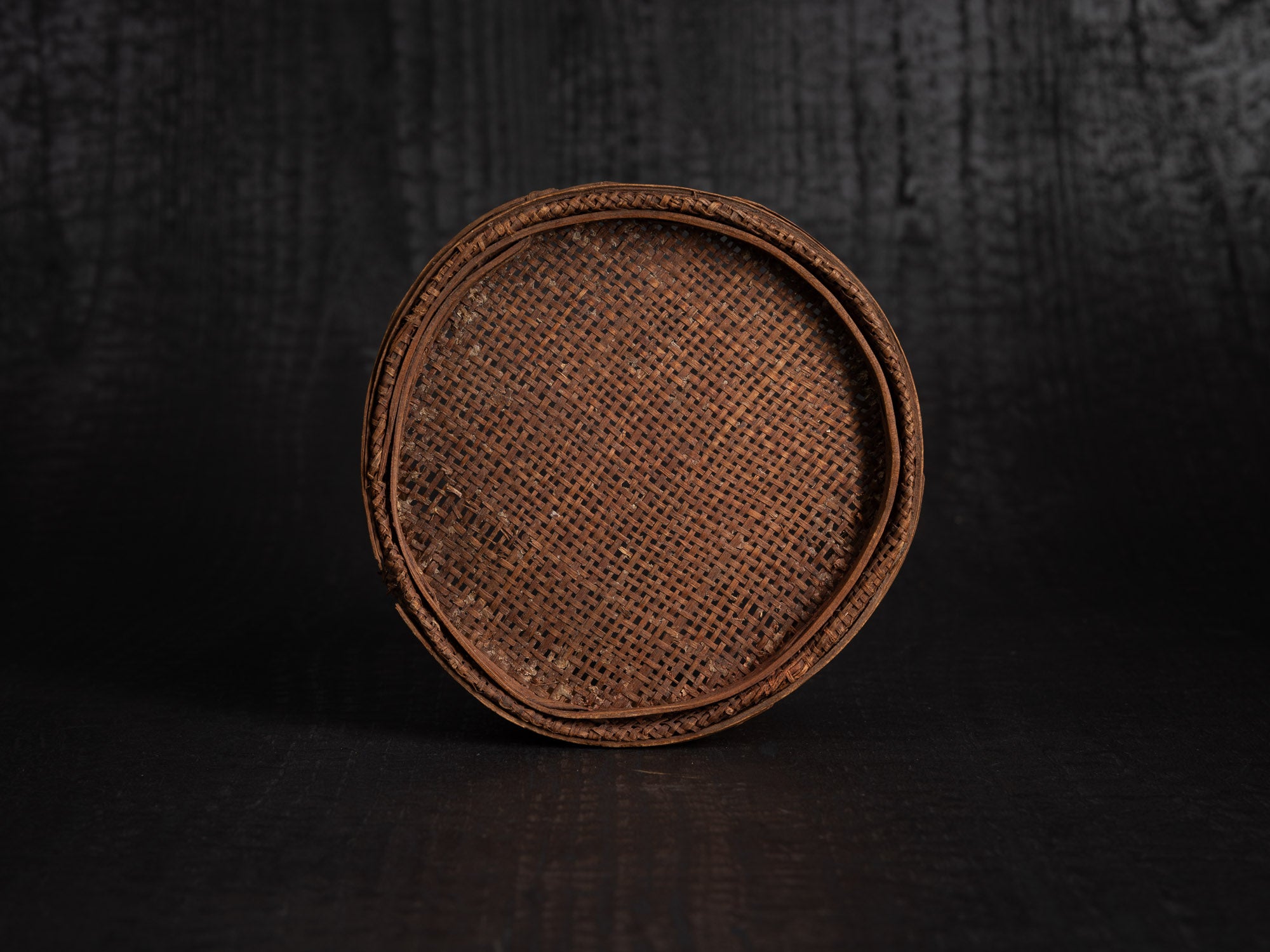 Sõel, petit tamis domestique, Estonie (fin du XVIIIe)..Sõel, small domestic sieve, Estonia (late 18th century)