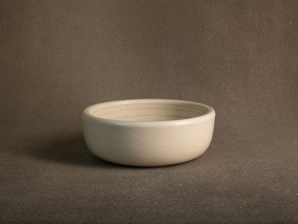 Rare coupe de Fernand Elchinger à Soufflenheim, France (Fin des Années 1940)..Large bowl by Fernand Elchinger in Soufflenheim, France (Late 1940's)