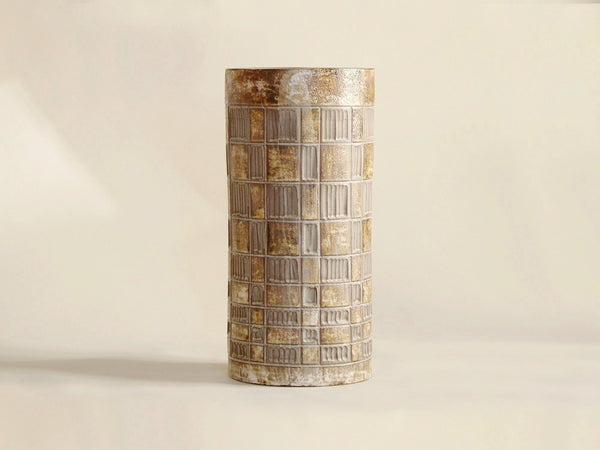 Rare et monumental vase de parquet d'Alexandre Kostanda, France (vers 1960)..Huge outsanding floor vase by Alexandre Kostanda, France (circa 1960)