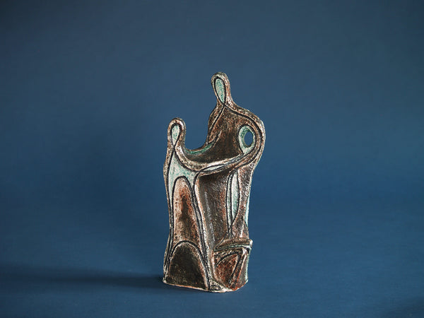 Sculpture de Noverraz & Collet, Suisse (vers 1950)..Clay sculpture by Noverraz & Collet, Switzerland (circa 1950)