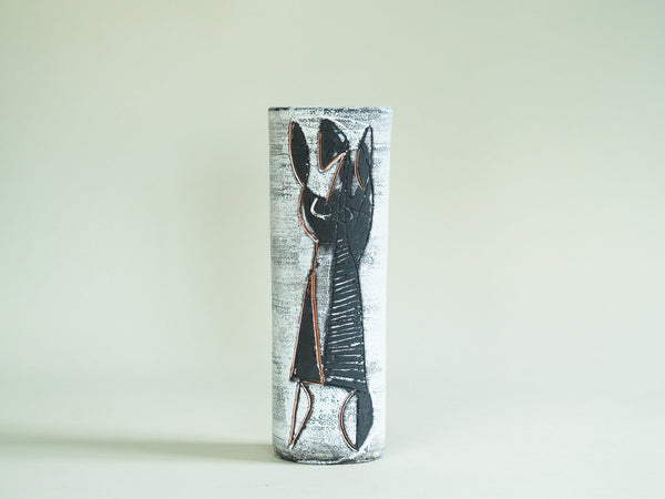 Vase Angelus Novus de Jacques Pouchain, France (vers 1959)..Angelus Novus Vase by Jacques Pouchain, France (circa 1959)