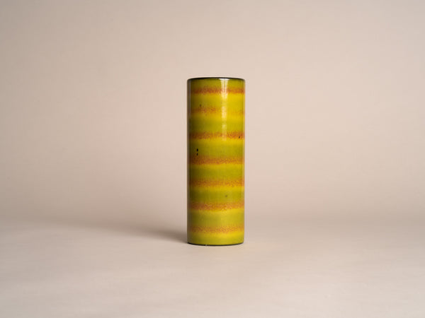 Vase rouleau de Fernand Elchinger à soufflenheim, France (vers 1957-58)..Cylindric vase by Fernand Elchinger in soufflenheim, France (circa 1957-58)