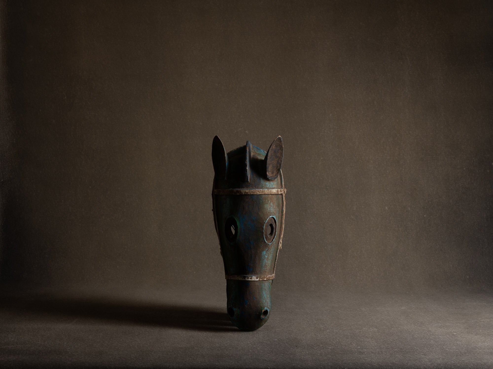 Masque rituel cheval&#x2011;antilope Bozo, Mali (deuxième partie du XXe siècle)..Ritual horse&#x2011;antelope Bozo mask, Mali (second half of the 20th century)